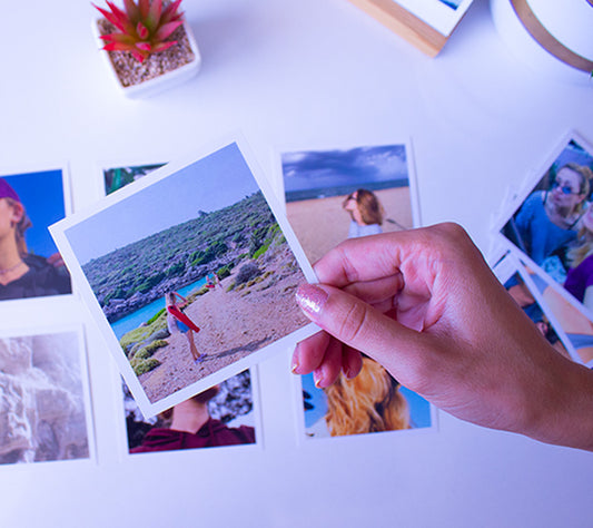 12 Adet 10x10cm Kare Fotoğraf Baskı