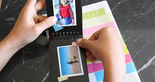 Mini Albüm Ahşap Kapaklı