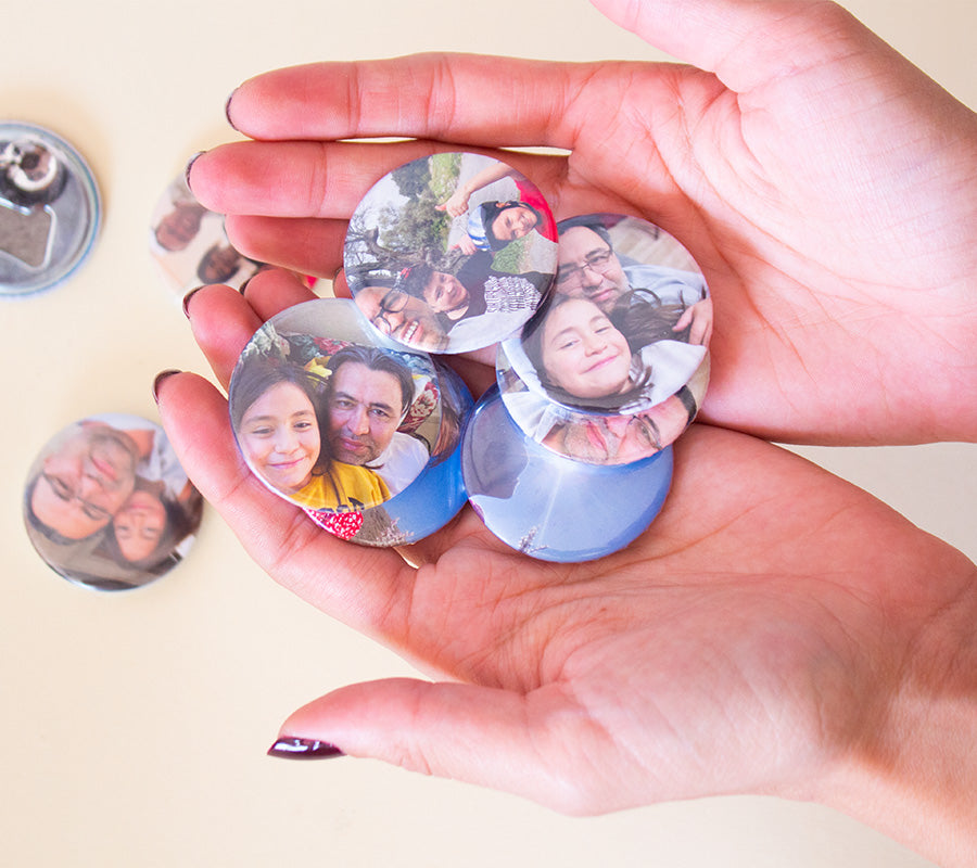 15 Adet Mini Buton Magnet