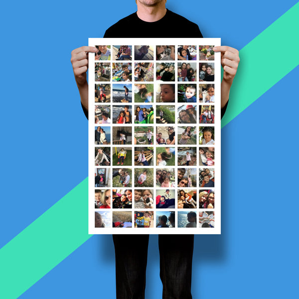 Dev Poster 60x90cm 54 Fotoğraflı Branda