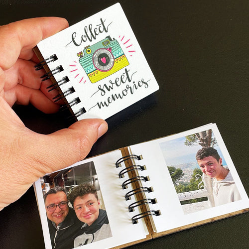 54 fotoğraflı Mini Albüm 7x7 cm