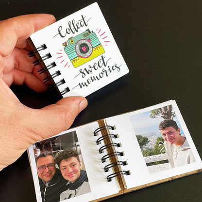 54 fotoğraflı Mini Albüm 7x7 cm