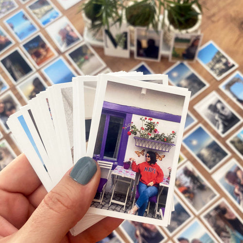 105 adet Mini fotoğraf baskısı 5x7,5 cm