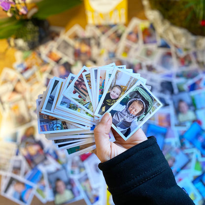 105 adet Mini fotoğraf baskısı 5x7,5 cm