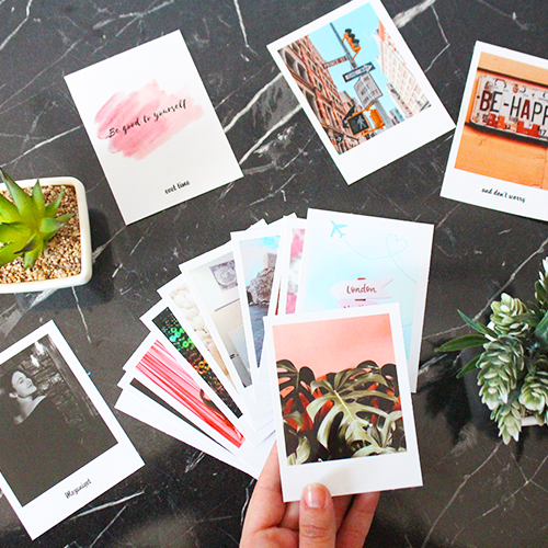 17 Adet 7x10cm Polakart Fotoğraf Baskı