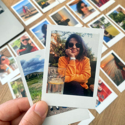 24 Adet 6x9cm Polakart Fotoğraf Baskı