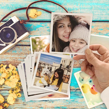 12 Adet 10x10cm Kare Fotoğraf Baskı