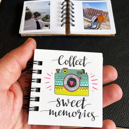 54 fotoğraflı Mini Albüm 7x7 cm